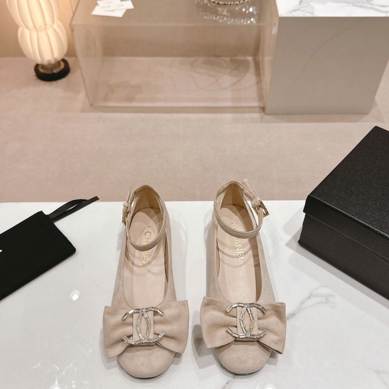 Ch*el flat shoes